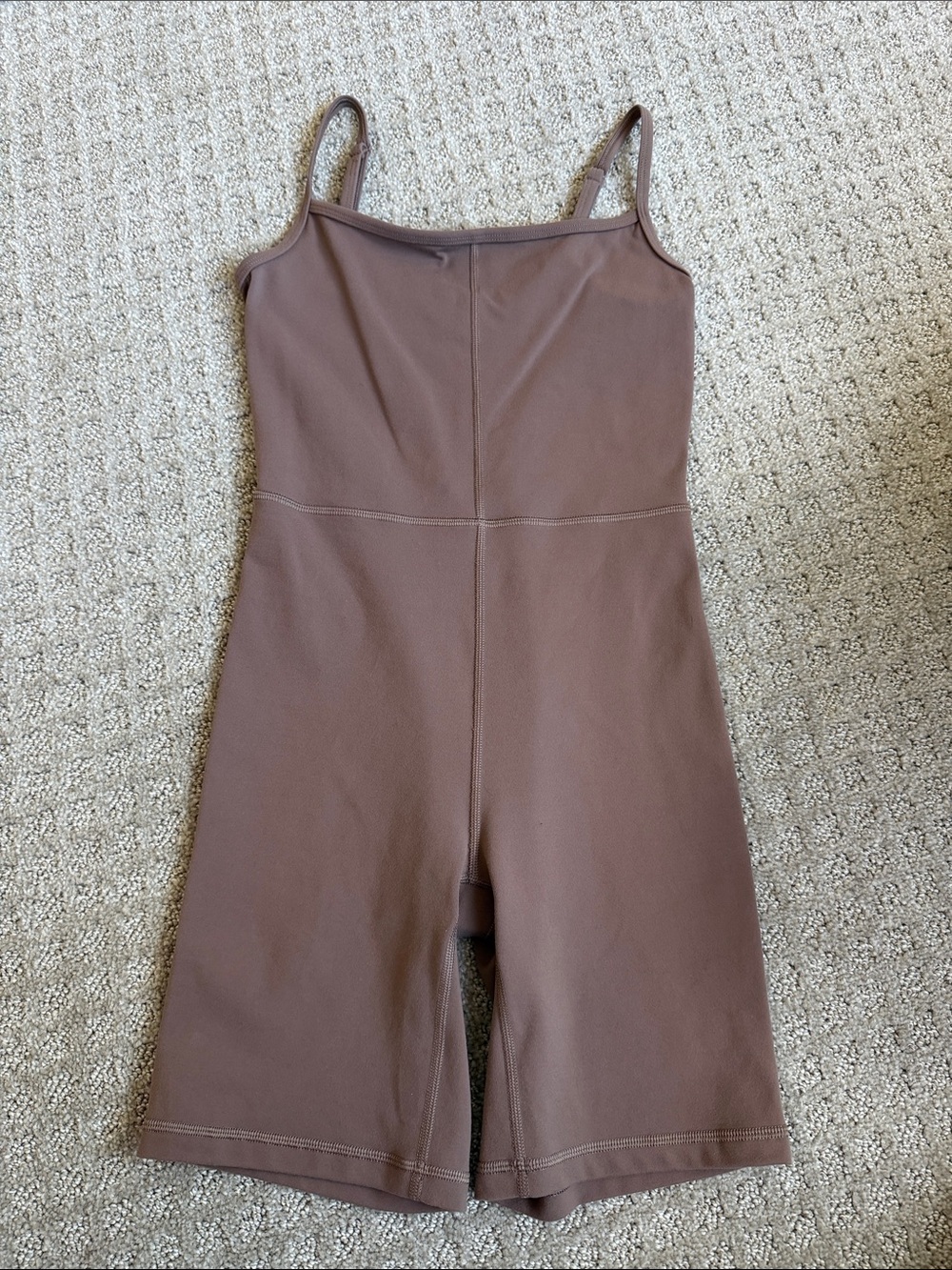 Wilfred Brown Spaghetti-Strap Romper